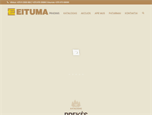 Tablet Screenshot of eituma.lt